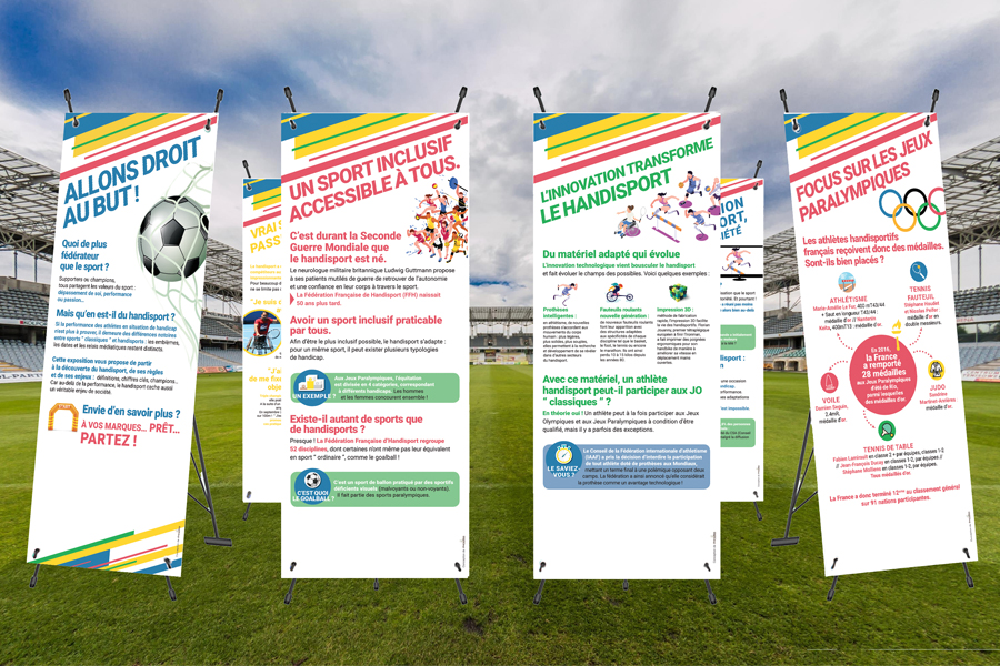 sensibilisation exposition handicap sport